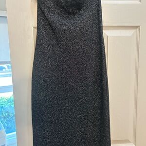 Abercrombie & Fitch Metallic Black Top